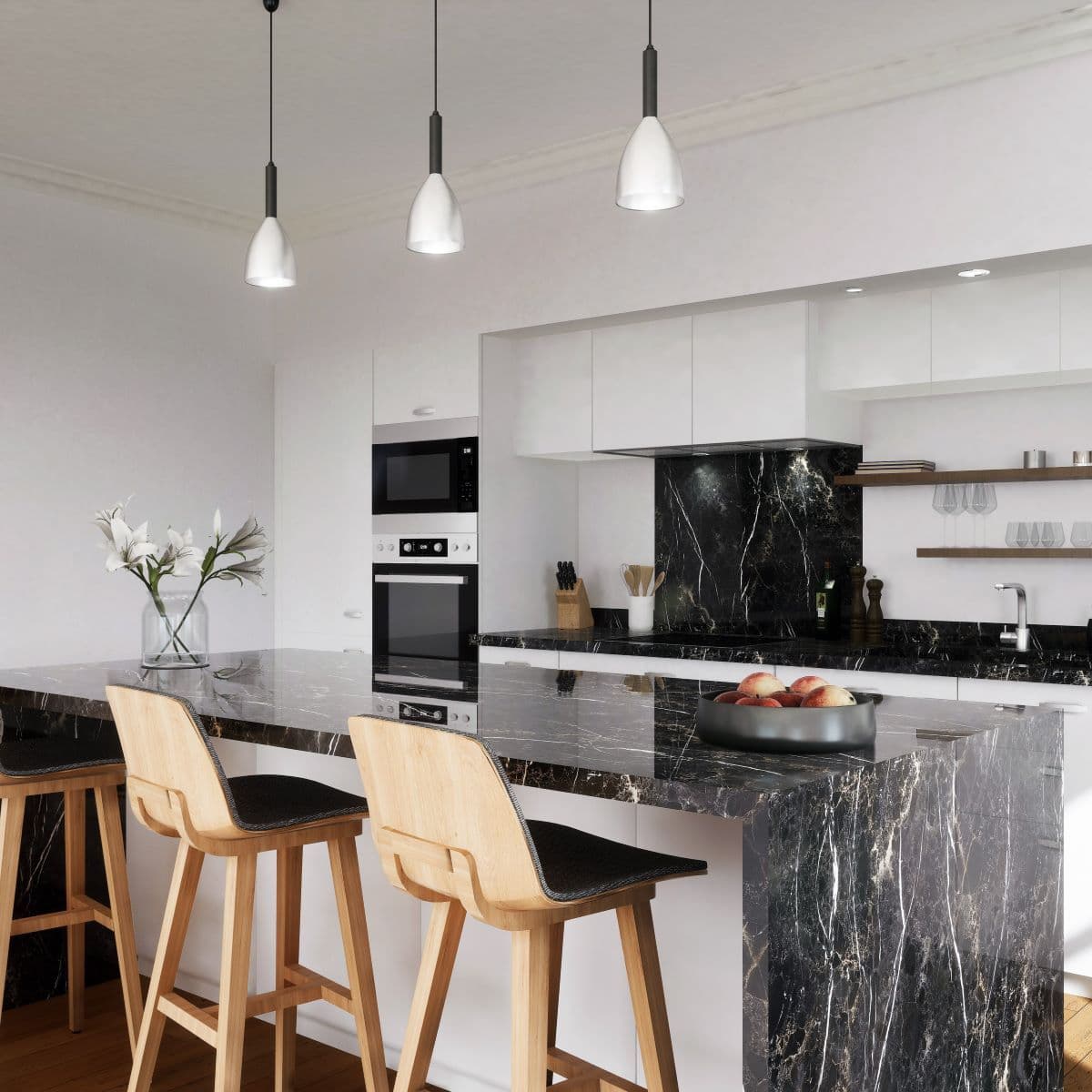 Image ilot de cuisine