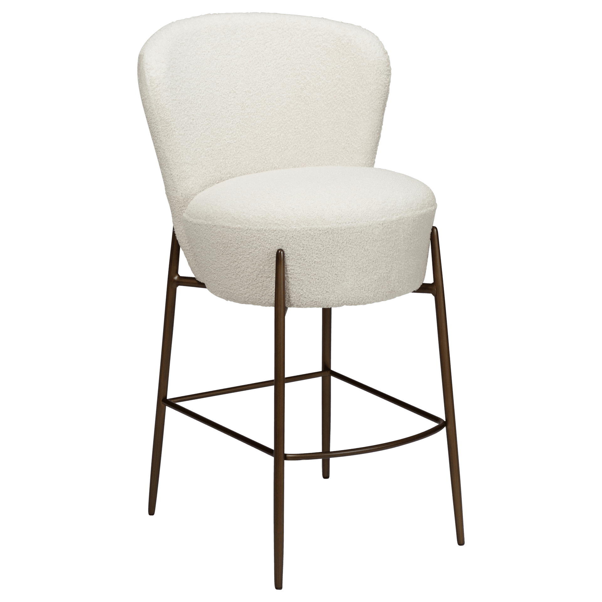 Image mobiliers dan form orbit counter stool dove boucle
