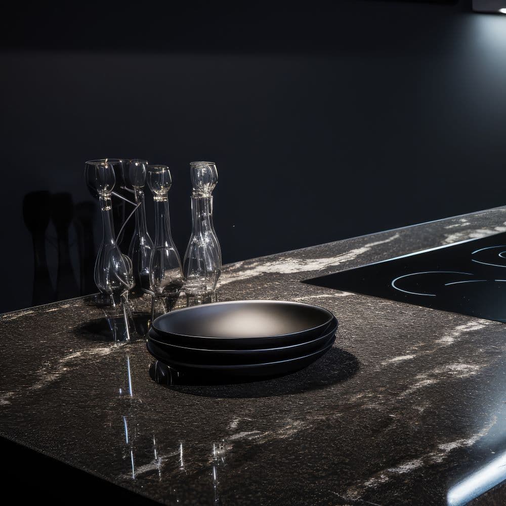 Image plan de travail granit