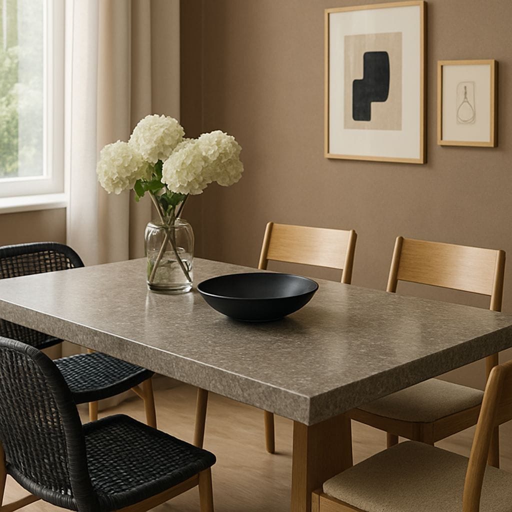 Salle à Manger : Le plateau de table, pièce maîtresse et conviviale