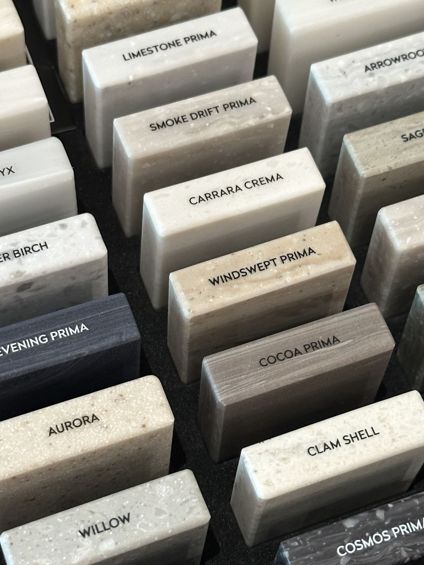 Corian - Base materiau