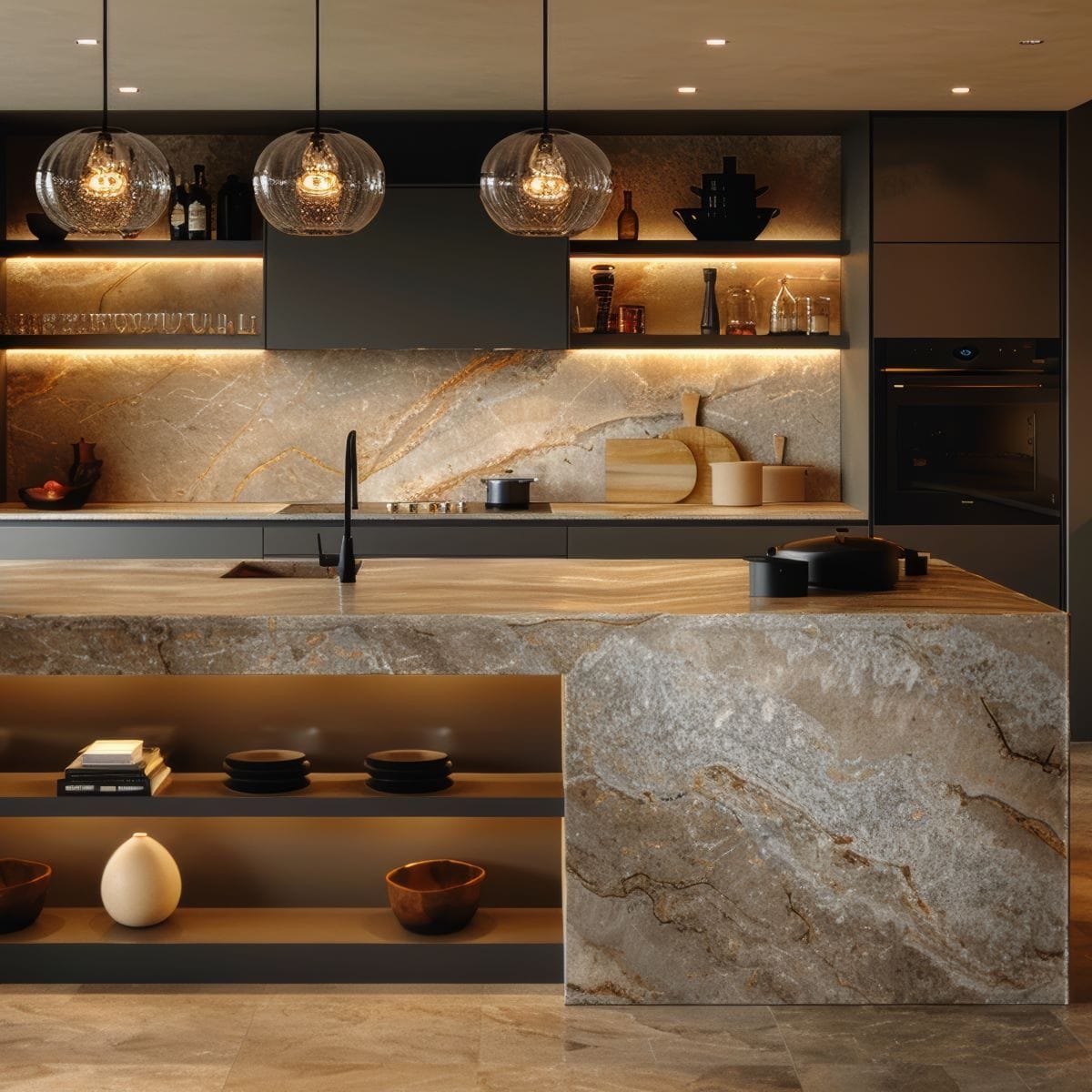 Image ilot de cuisine