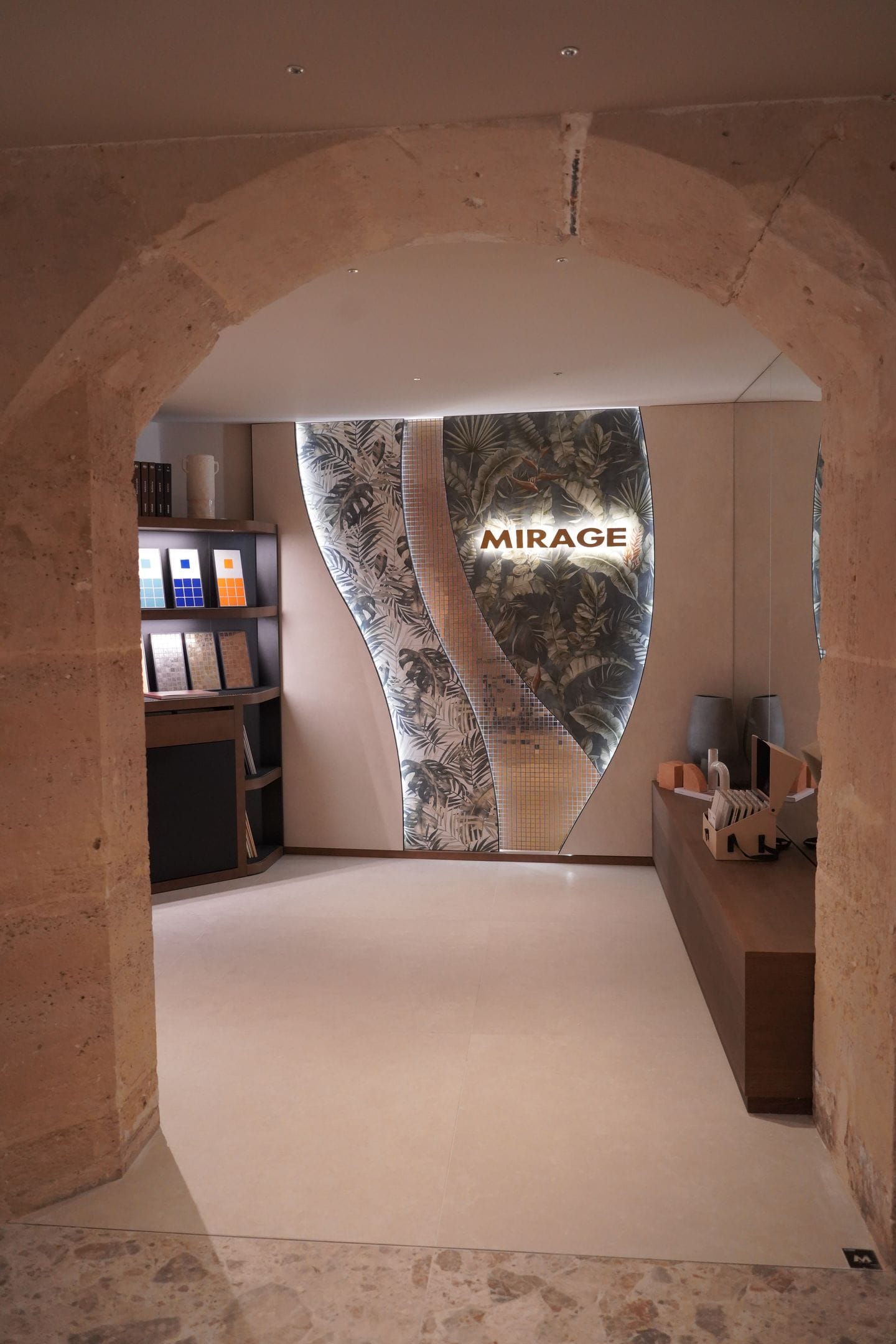 Photo du showroom de mirage