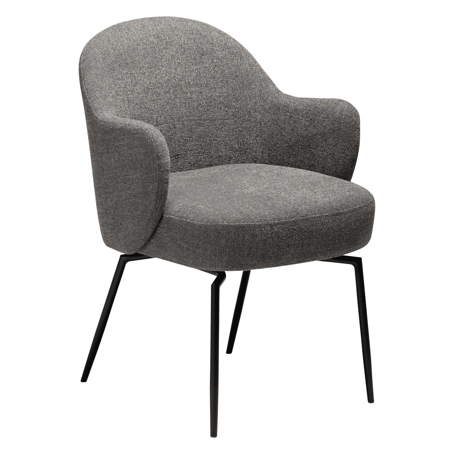 BEA CHAIR SWIVEL PEBBLE EARTH