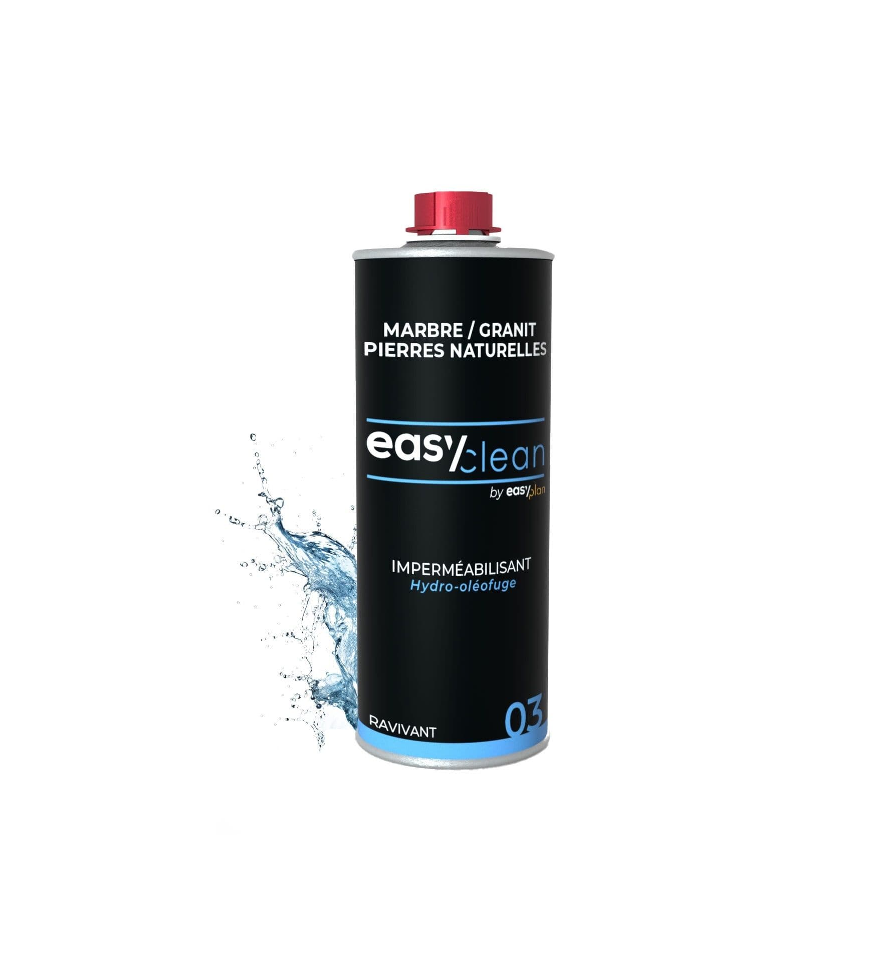 Imperméabilsant Easyclean 03 sur fond blanc