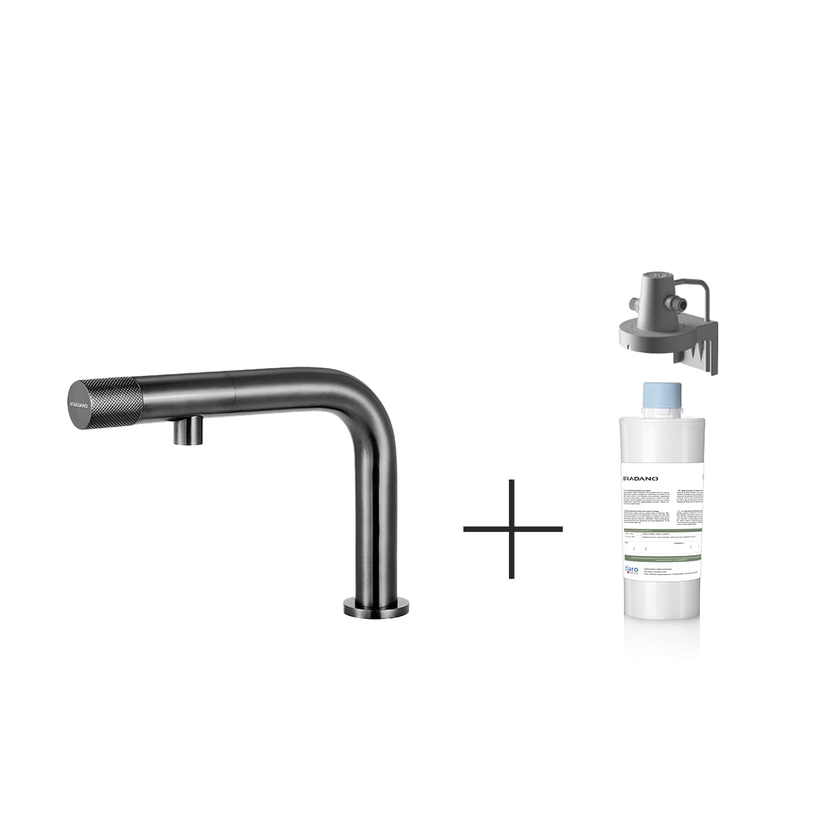 Echantillon d'image de l'accessoire : Alvo Gun metal + Kit filtration classique