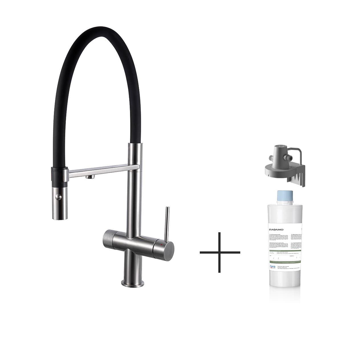 Echantillon d'image de l'accessoire : Cortino Inox + kit filtration classique