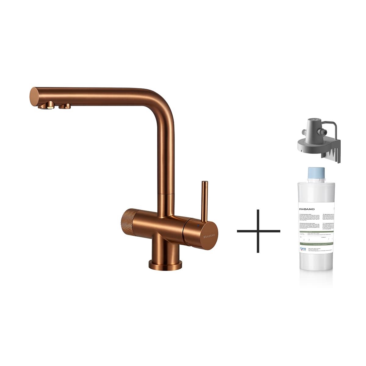 Plans de travail Savio Cuivre + Kit filtration classique savio cuivre kit filtration classique - easy plan