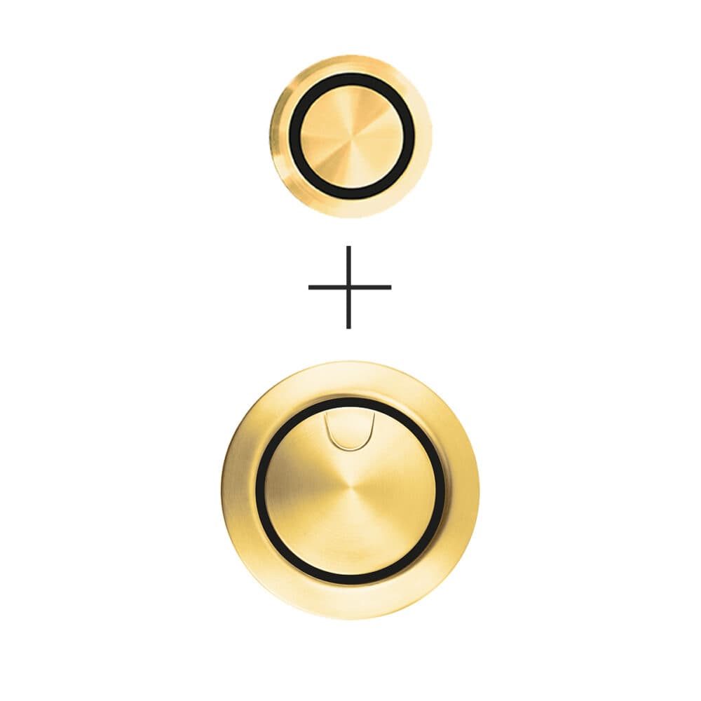 Echantillon d'image de l'accessoire : Kit Bonde trop plein rond premium 35 Gold