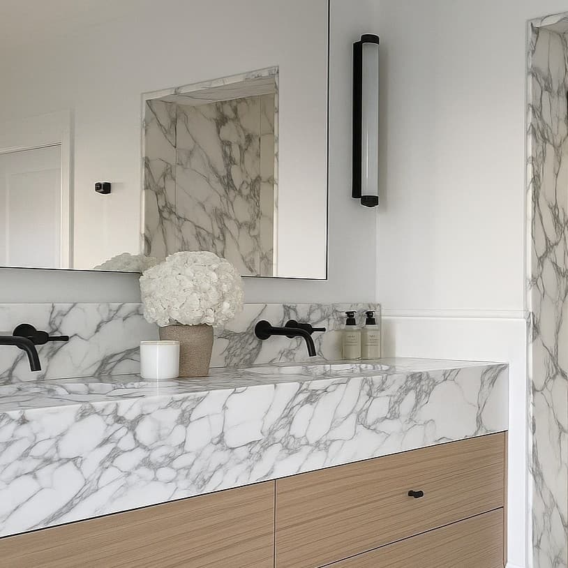 Plans de travail Calacatta Magnifico plans de travail 4 - easy plan