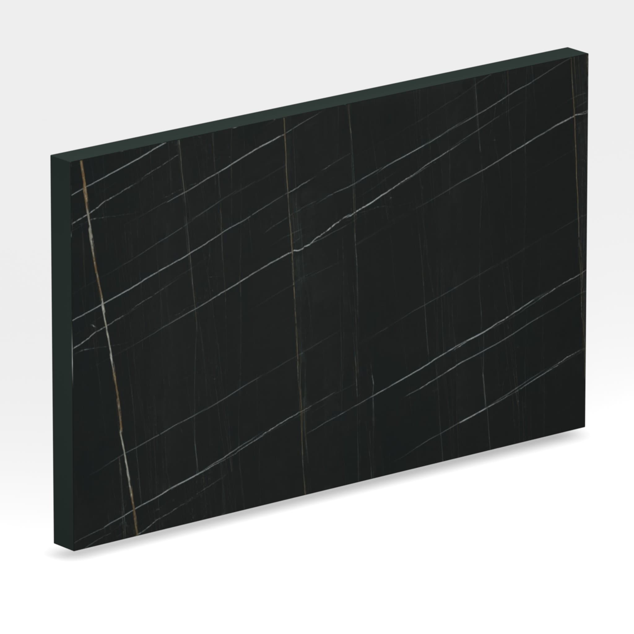 Plans de travail Sahara Noir tranche 3d - easy plan