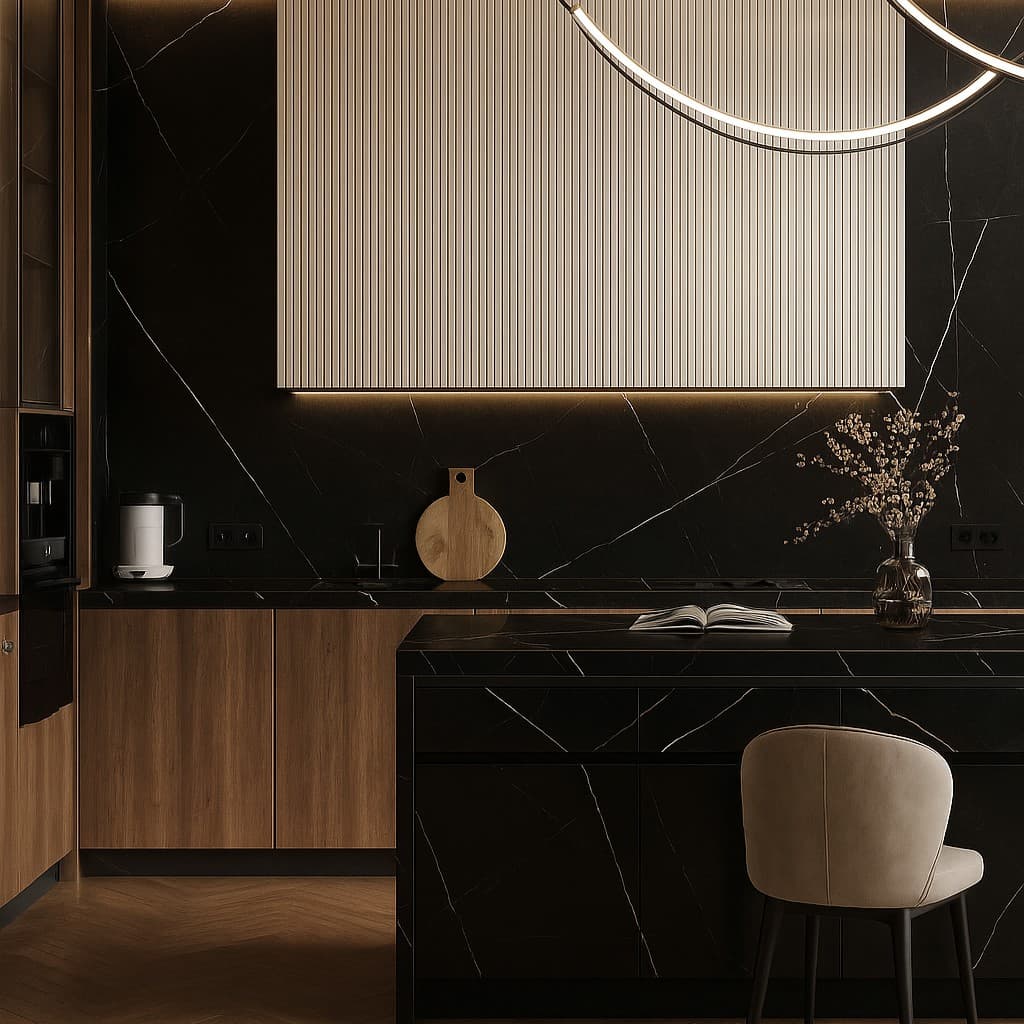 Plans de travail Sahara Noir plans de travail 1 - easy plan