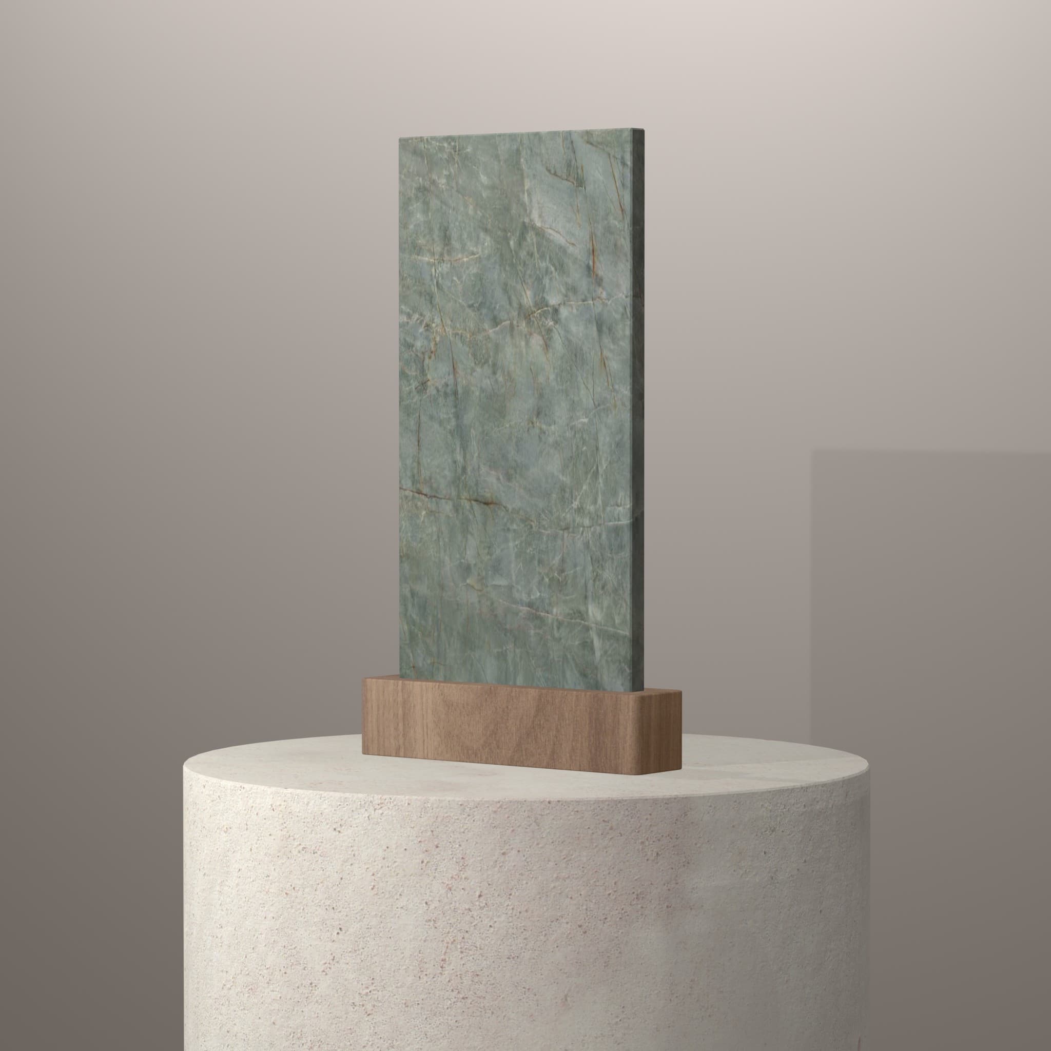 Plans de travail Emeraude Green piedestal 3d - easy plan