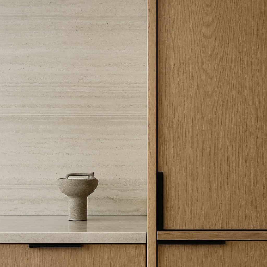 Plans de travail Travertin Créma plans de travail 3 - easy plan