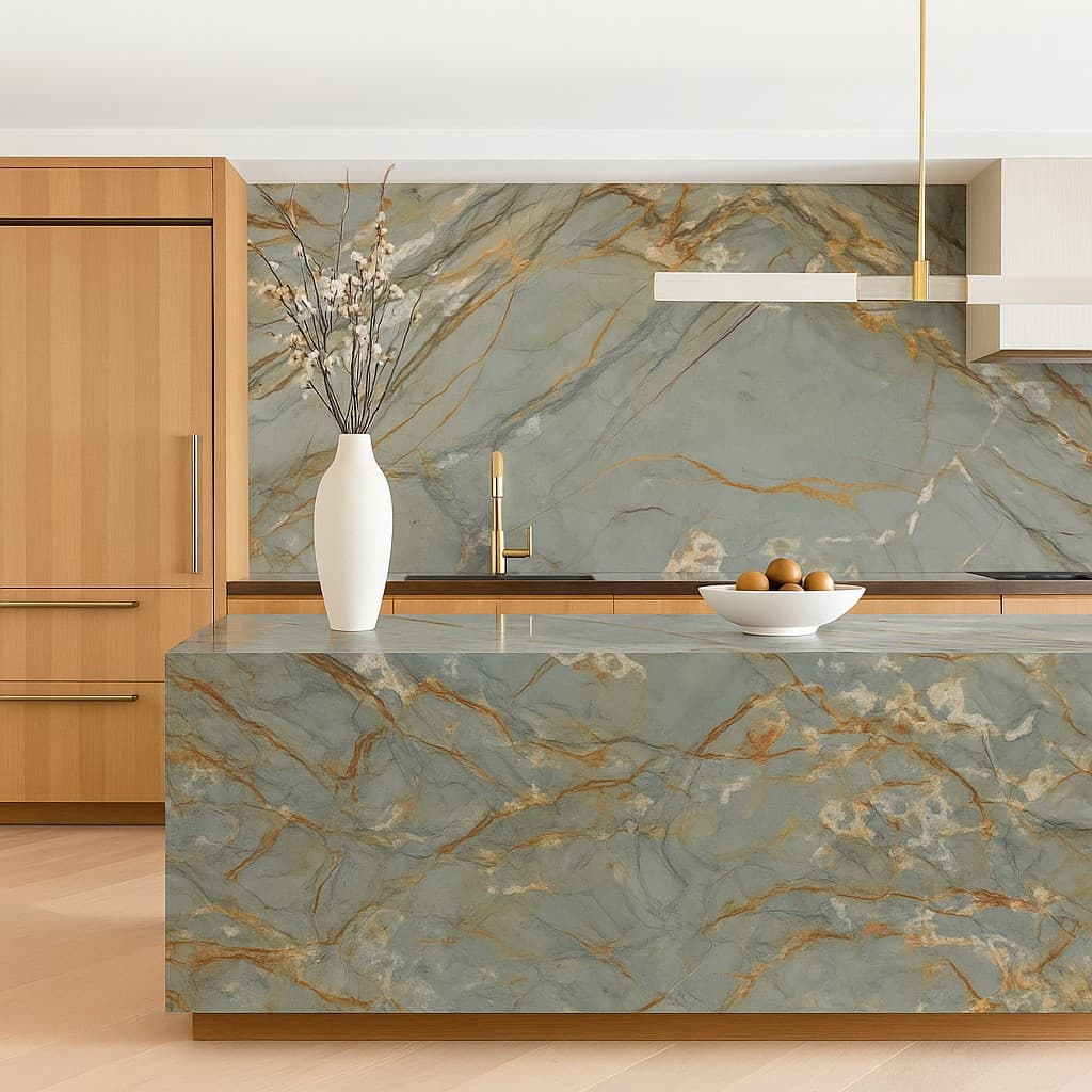 Plans de travail Verde Antique plans de travail 2 - easy plan