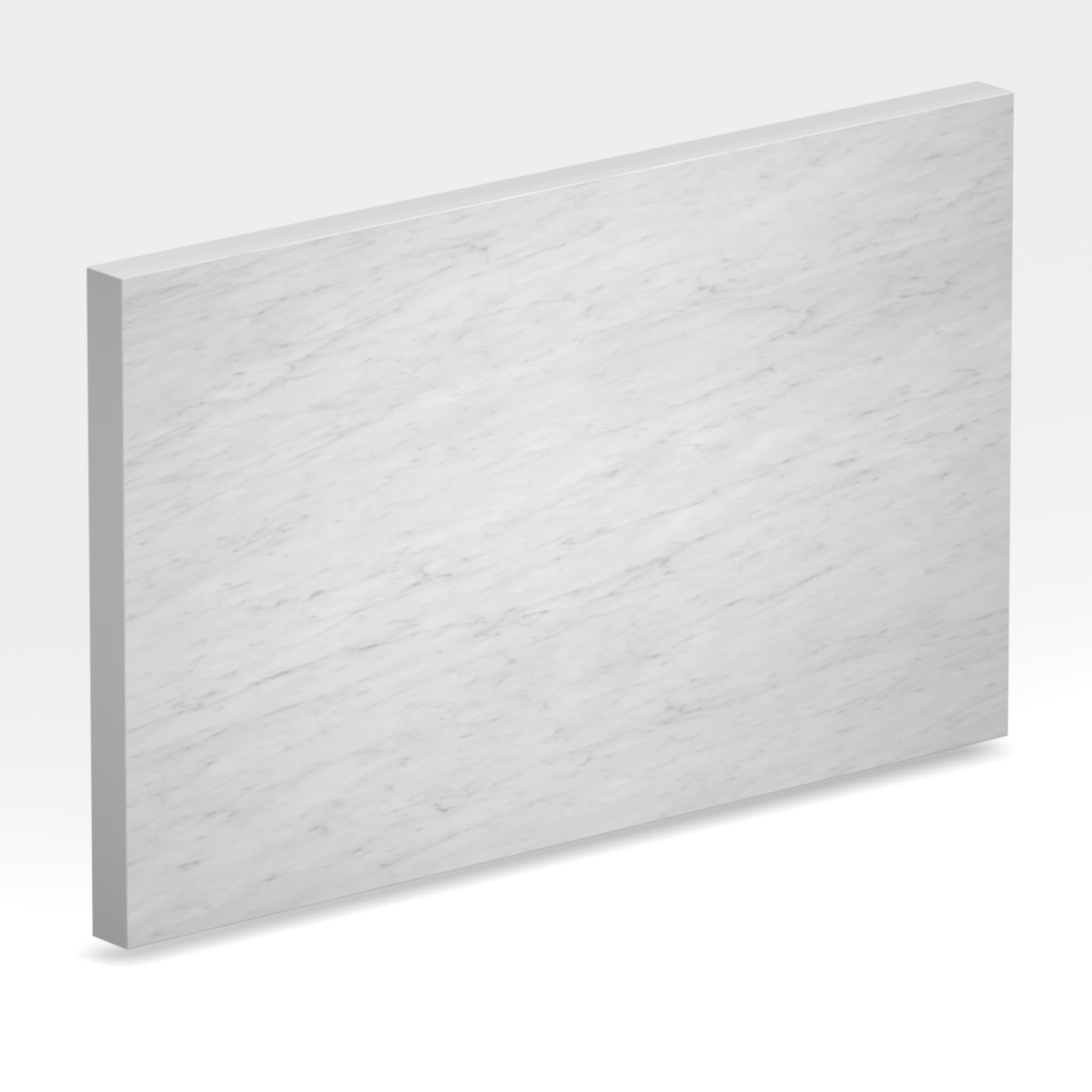 Plans de travail Branco Carrara tranche 3d - easy plan