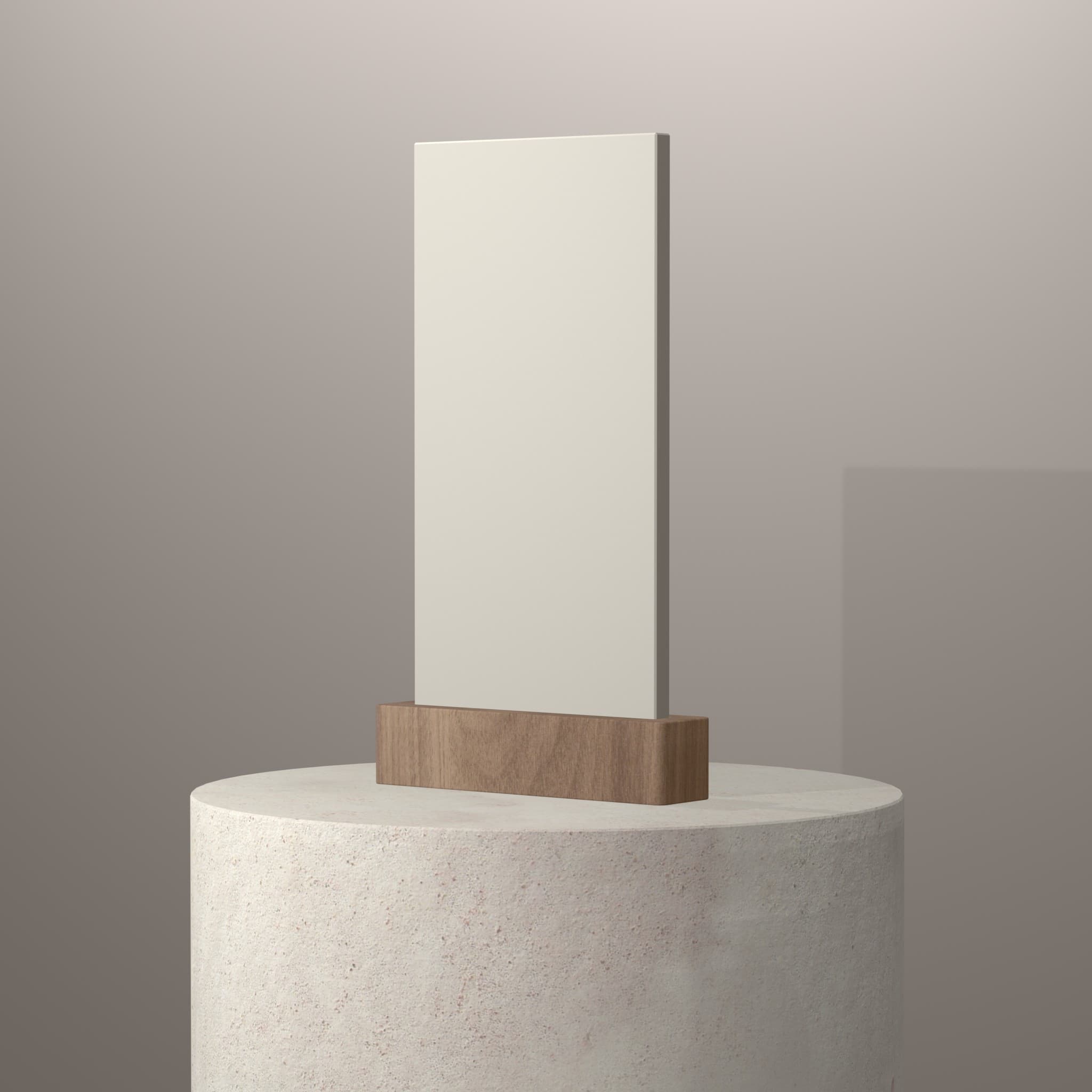 Plans de travail Just White piedestal 3d - easy plan