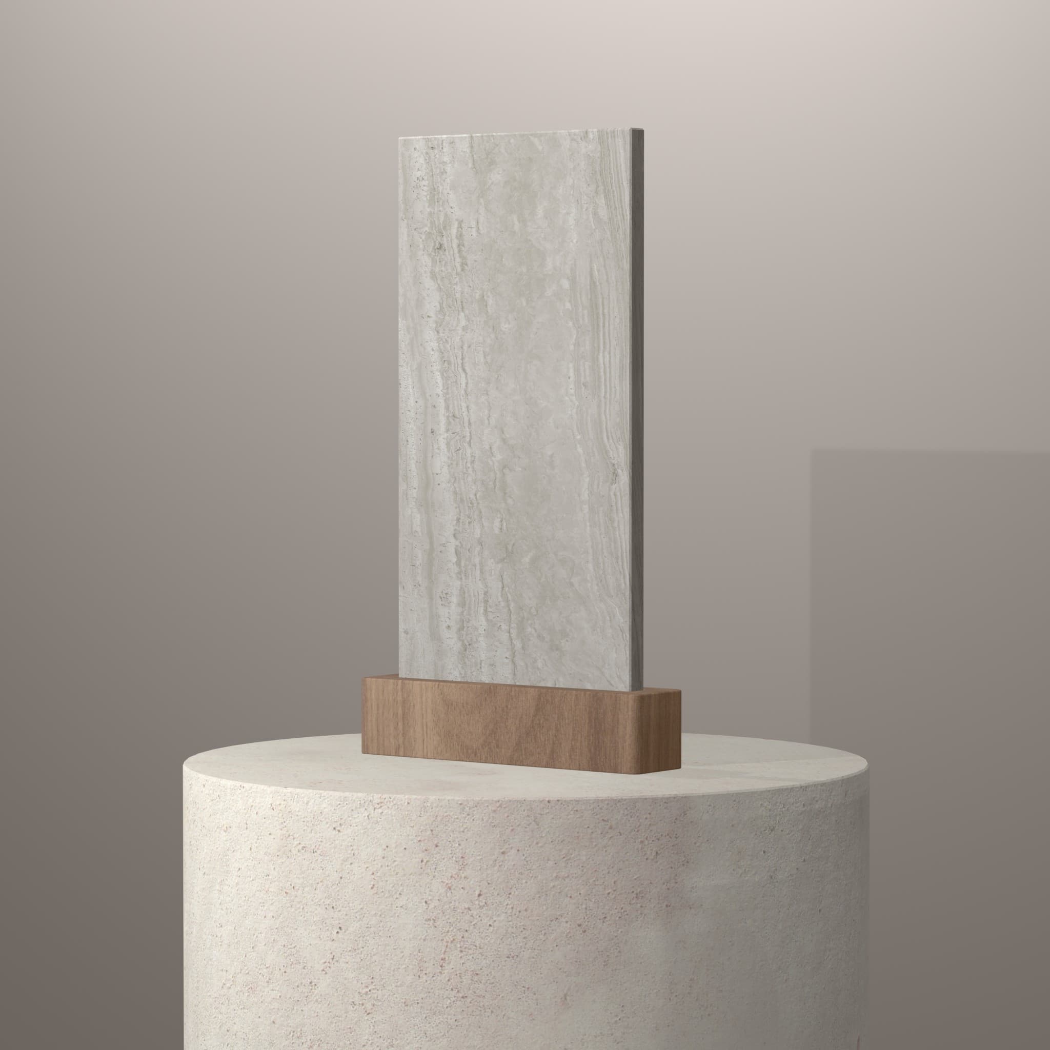 Plans de travail Strata Argentum piedestal 3d - easy plan