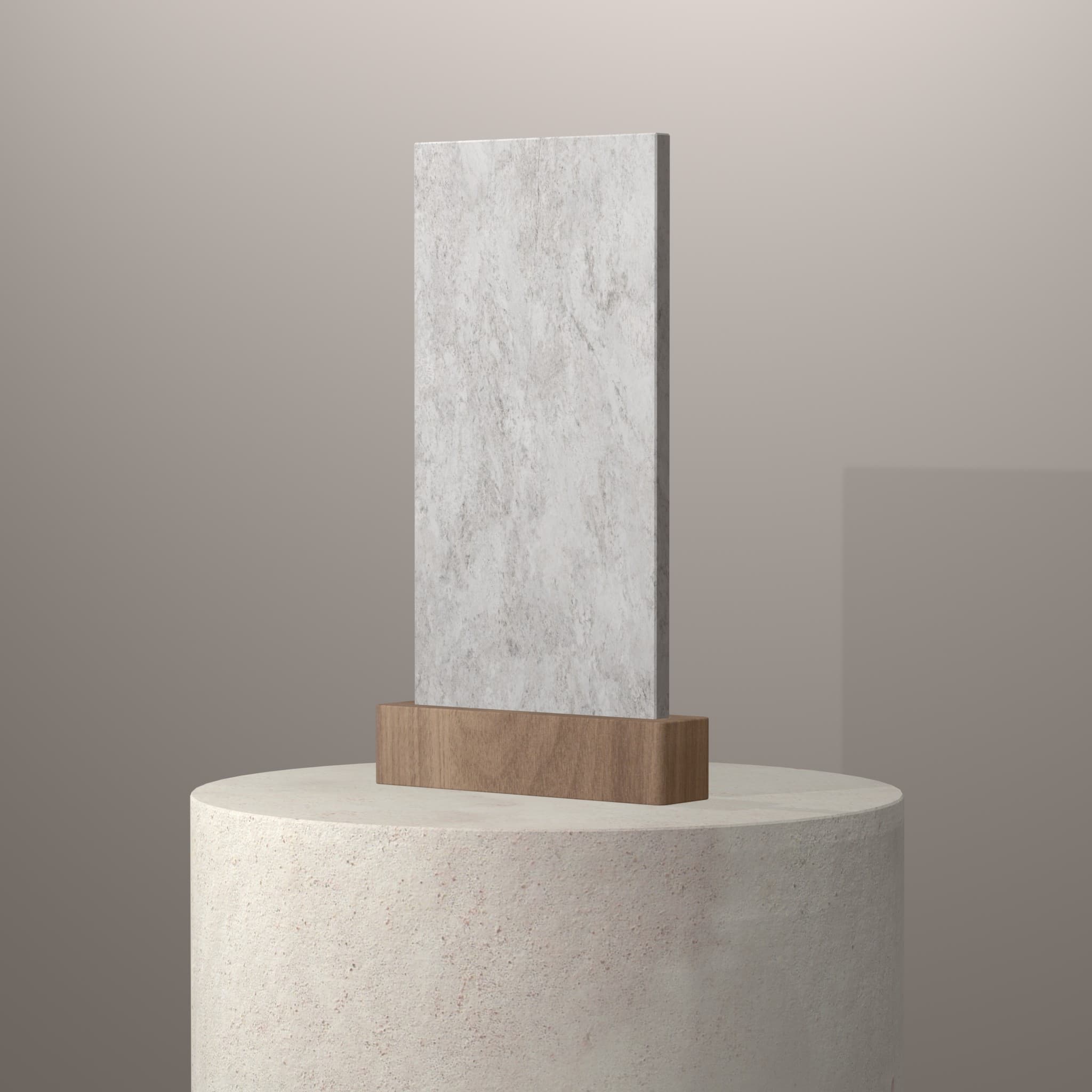 Plans de travail WhiteSands piedestal 3d - easy plan