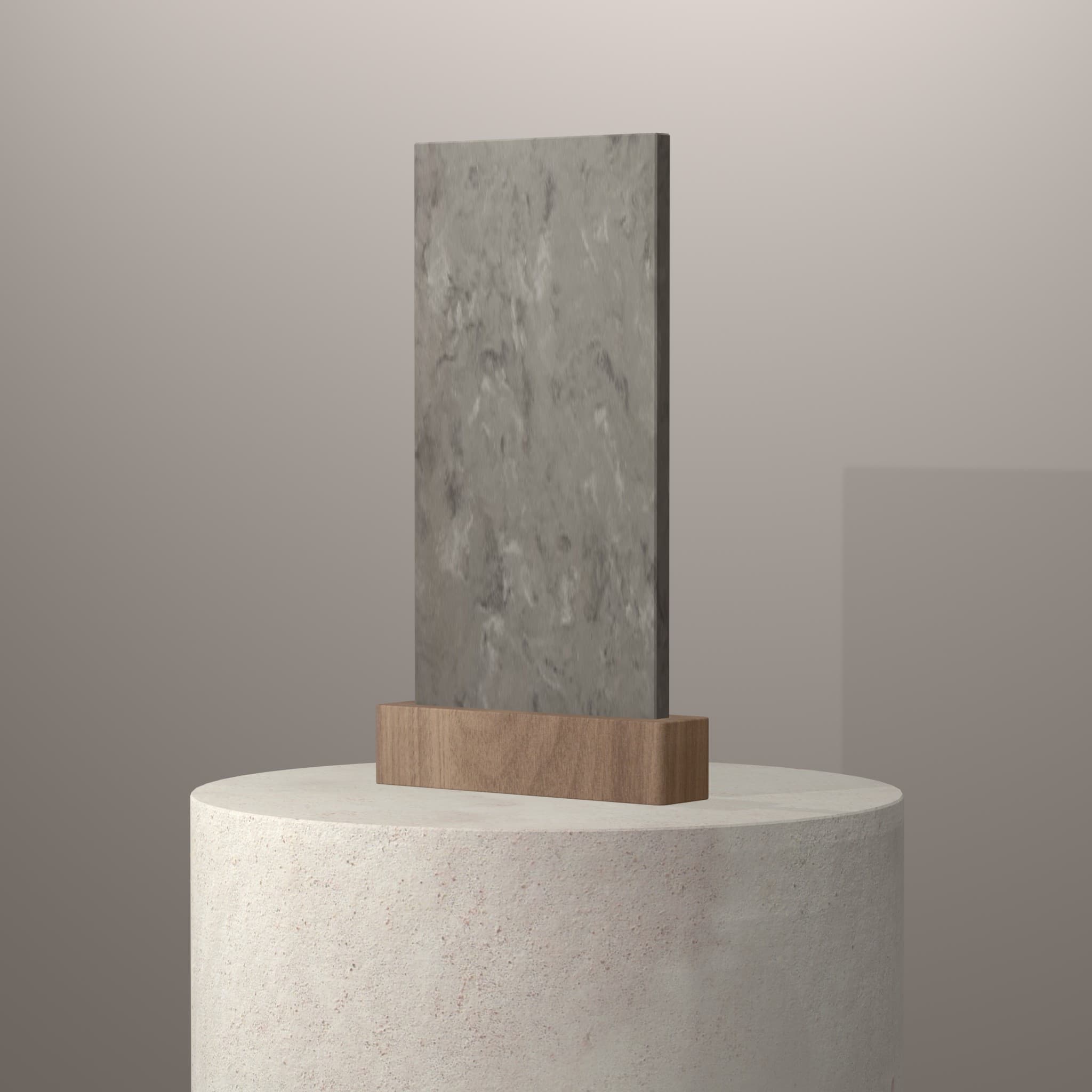 Plans de travail Ash Aggregate piedestal 3d - easy plan