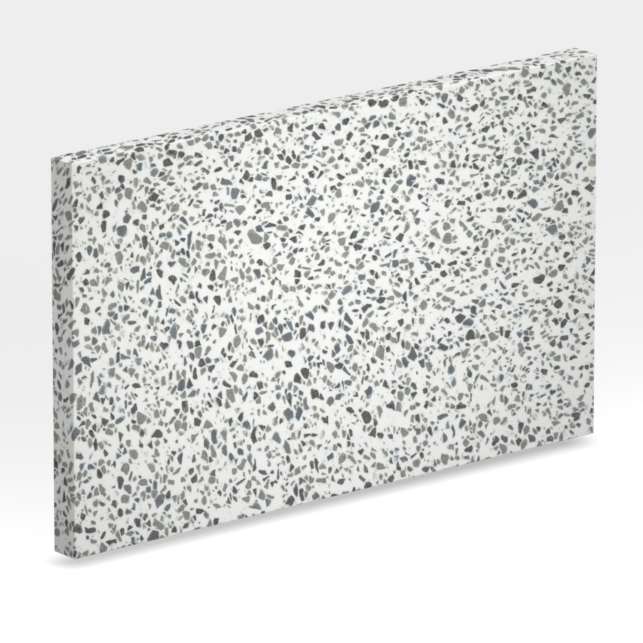 Plans de travail Domino Terrazzo tranche 3d - easy plan