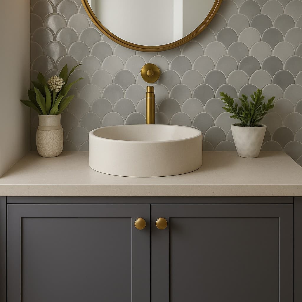 Plans de travail Neutral Concrete plans de travail 1 - easy plan