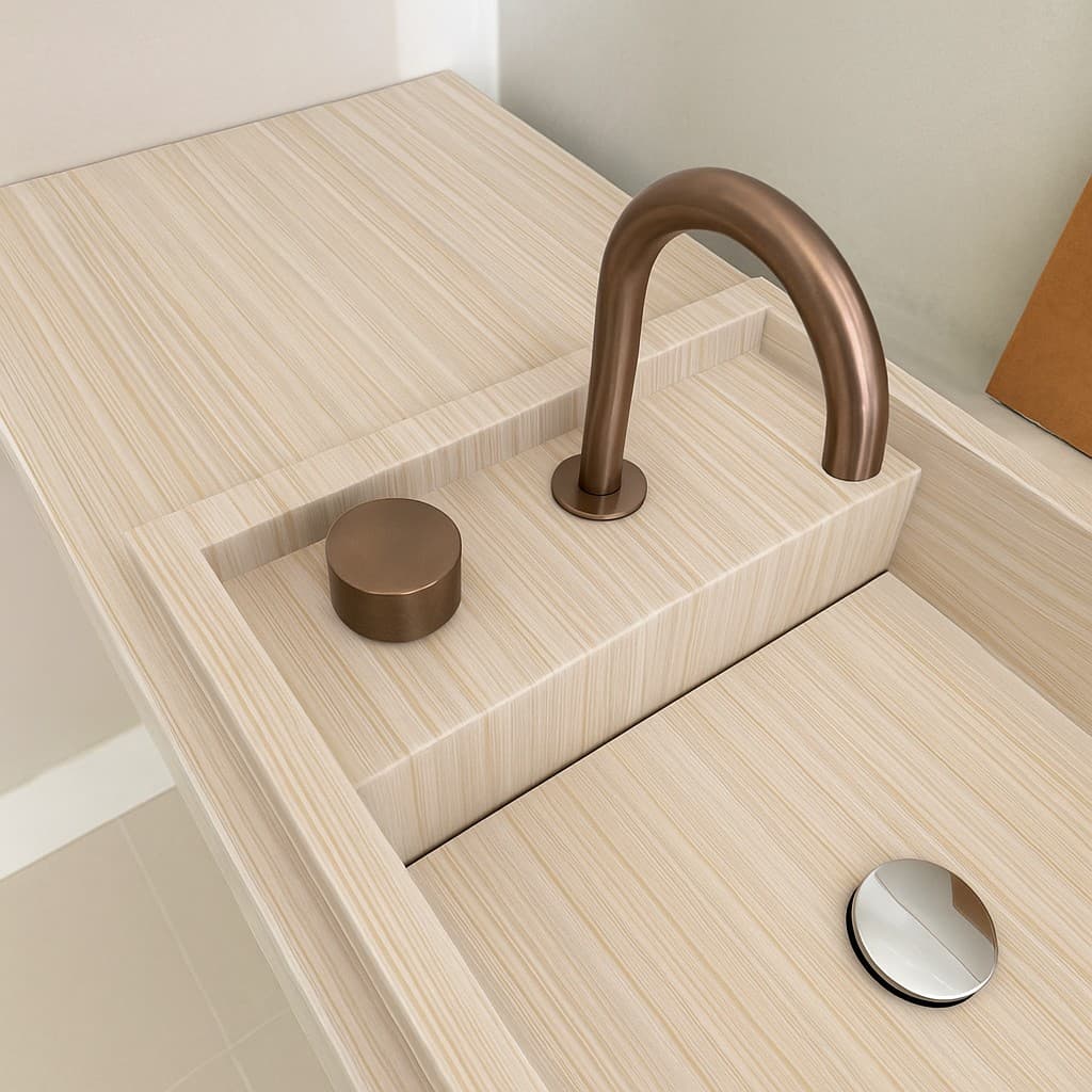 Plans de travail Sepia Linear plans de travail 2 - easy plan