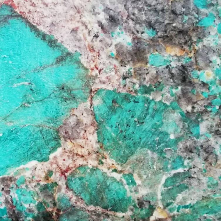 Echantillon d'image du coloris : Amazonite
