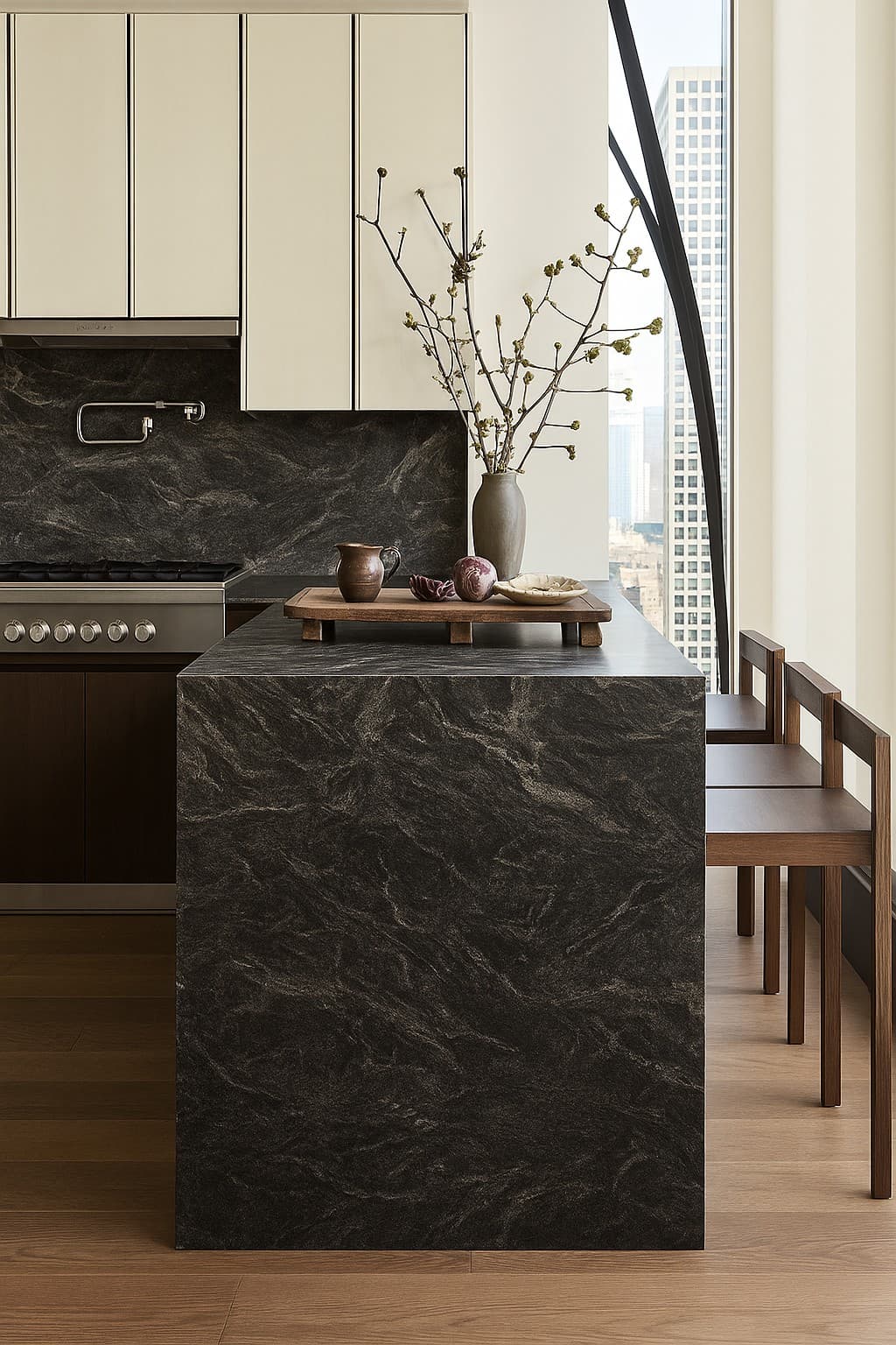 Plans de travail Black Cloud plans de travail 1 - easy plan