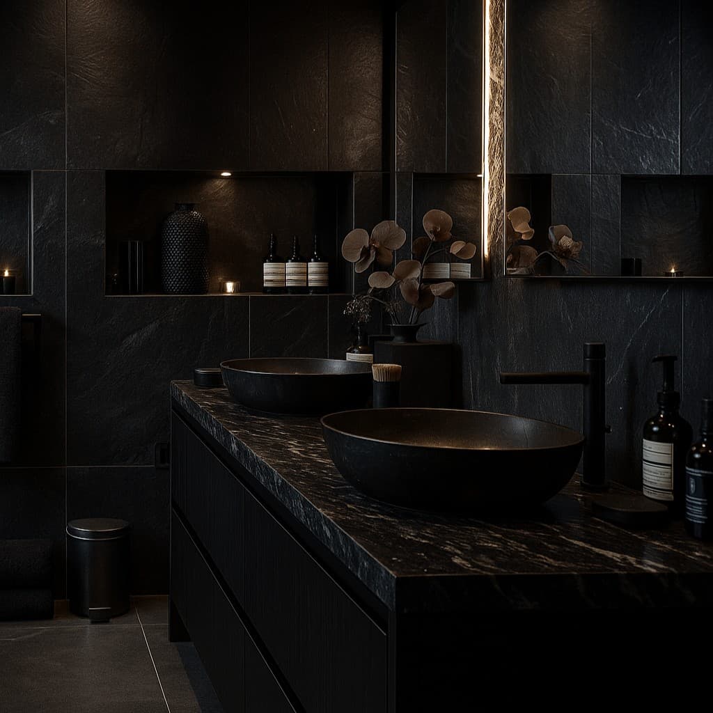 Plans de travail Black Cosmic plans de travail 2 - easy plan