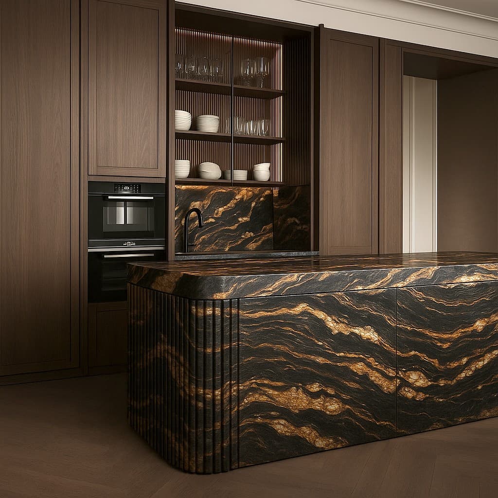 Plans de travail Black Fusion plans de travail 1 - easy plan