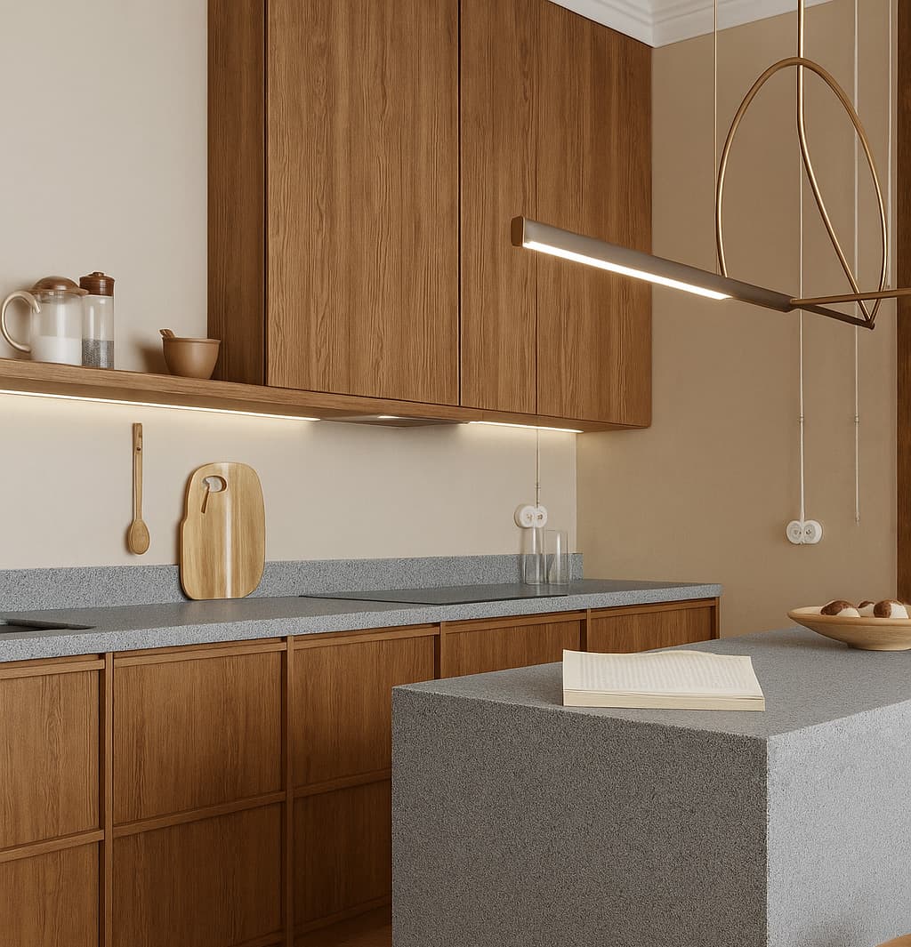 Plans de travail Bleu Platine plans de travail 1 - easy plan