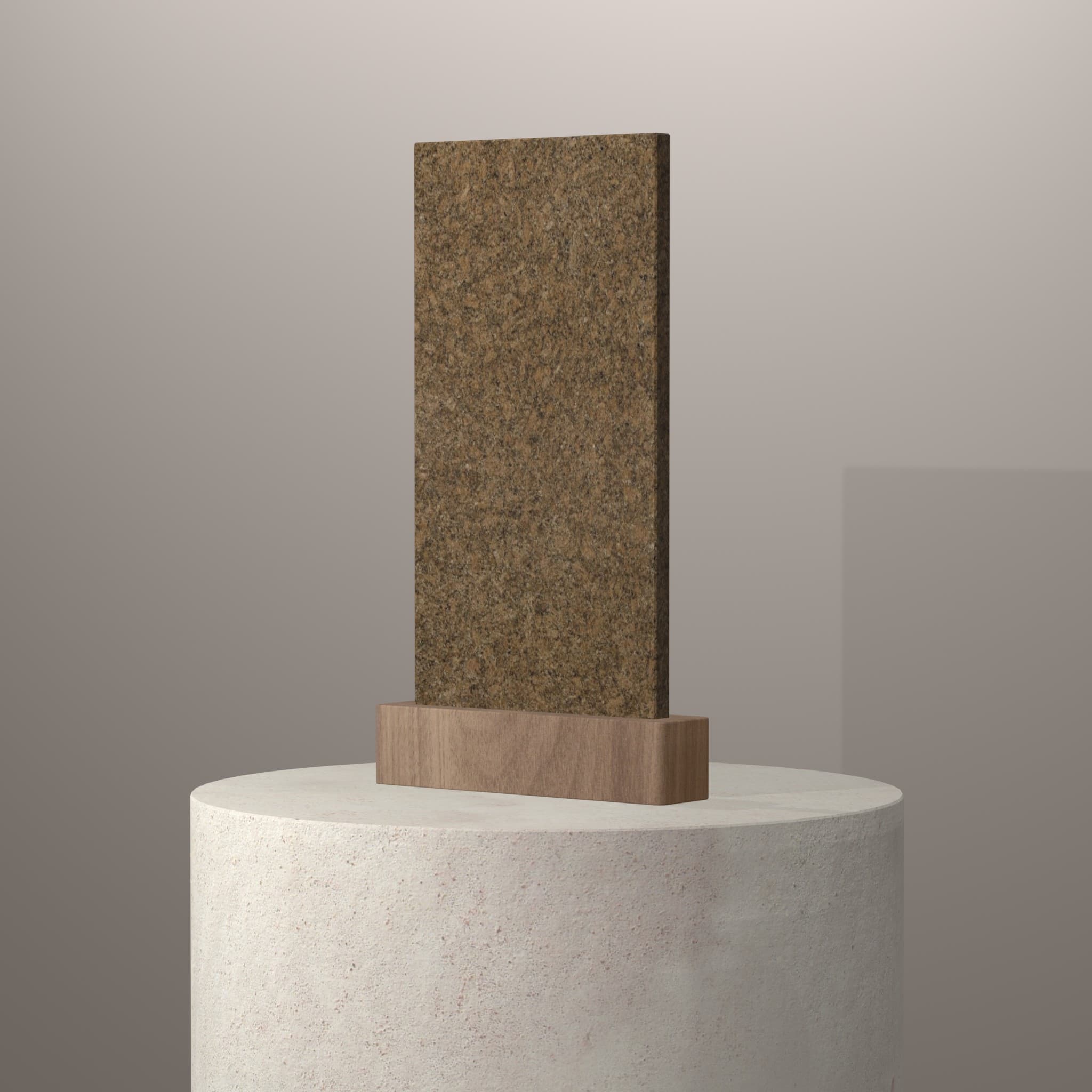 Plans de travail Giallo Veneziano piedestal 3d - easy plan