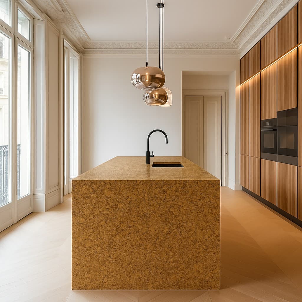 Plans de travail Giallo Veneziano plans de travail 1 - easy plan