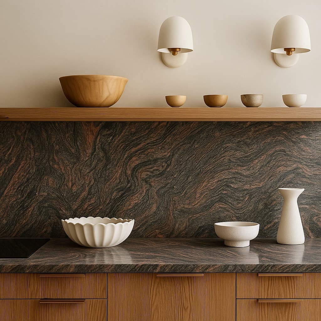 Plans de travail Himalaya Blue plans de travail 1 - easy plan