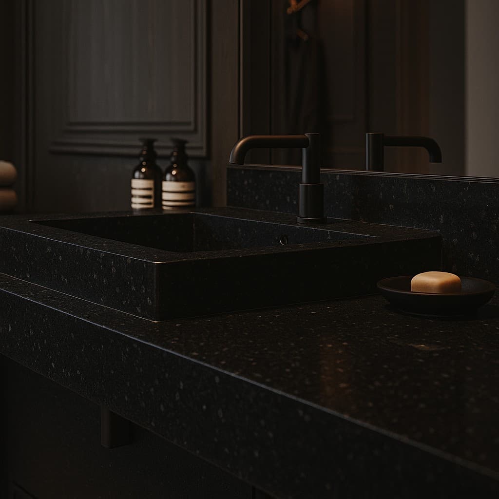 Plans de travail Noir Angola plans de travail 3 - easy plan