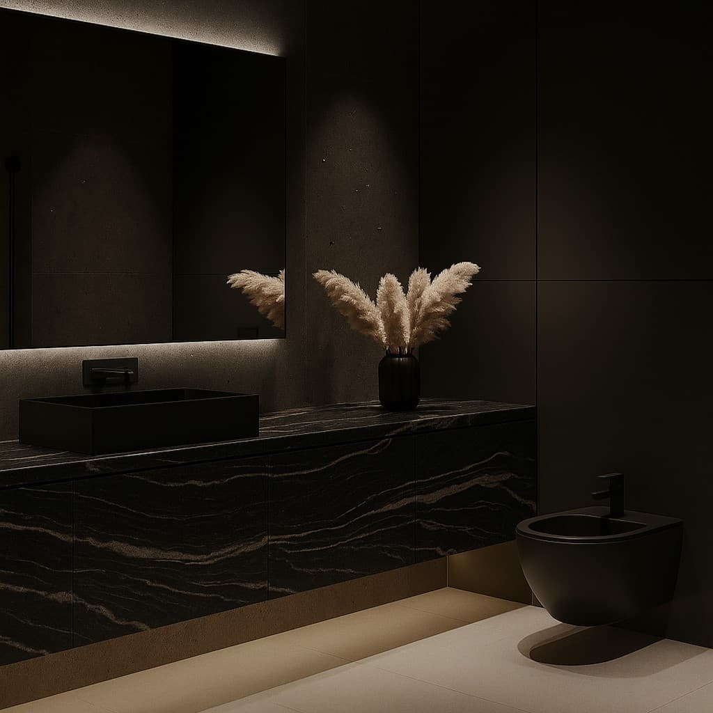 Plans de travail Noir Forest plans de travail 2 - easy plan