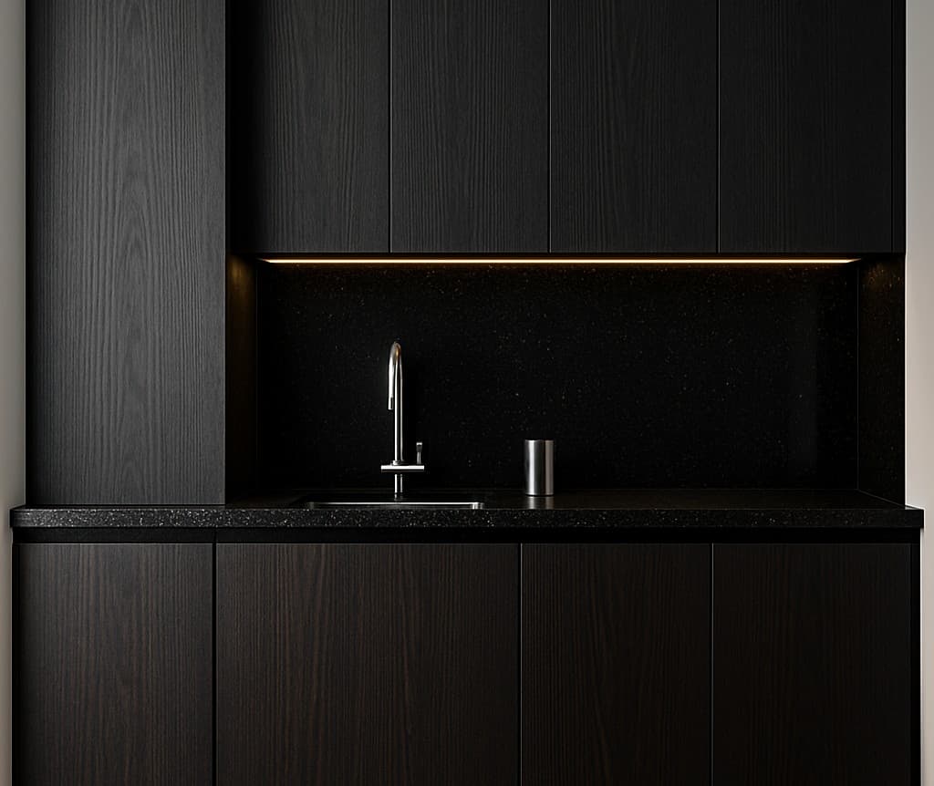 Plans de travail Noir Galaxy plans de travail 1 - easy plan