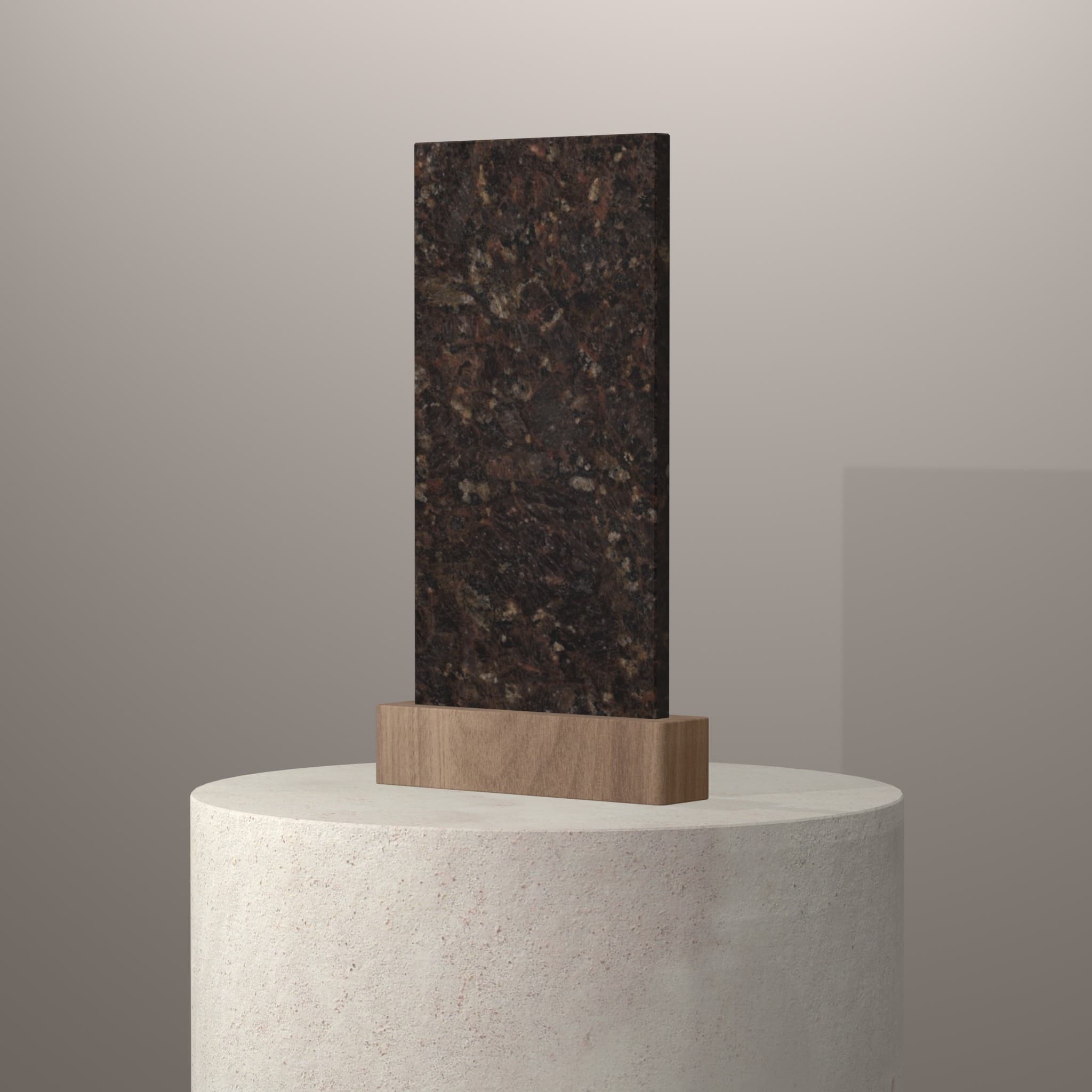 Plans de travail Royal Brown piedestal 3d - easy plan