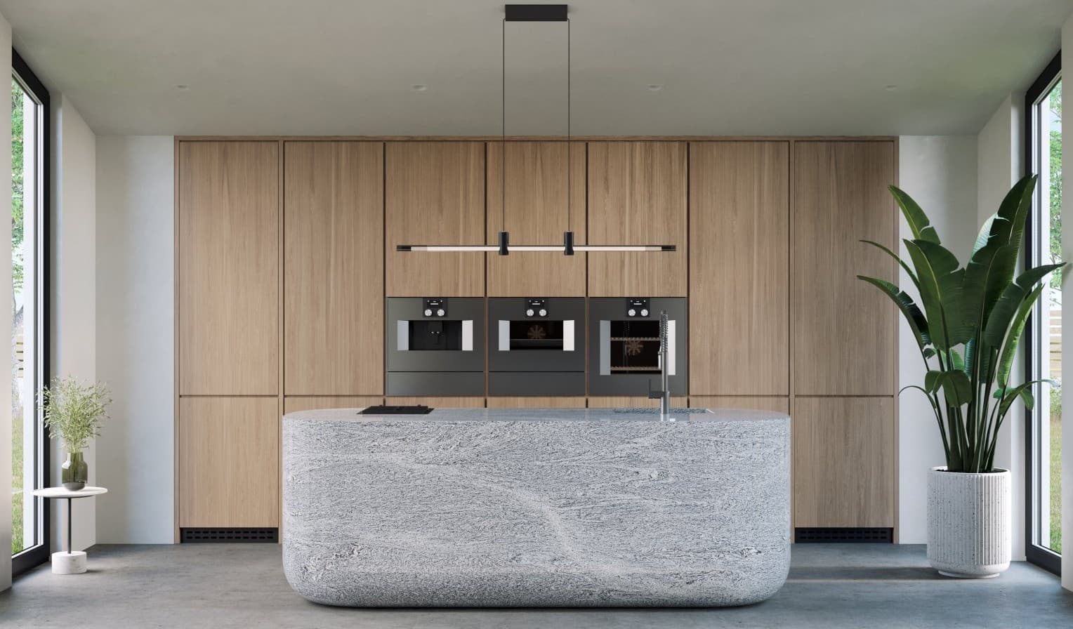 Plans de travail Silver Cloud plans de travail 4 - easy plan