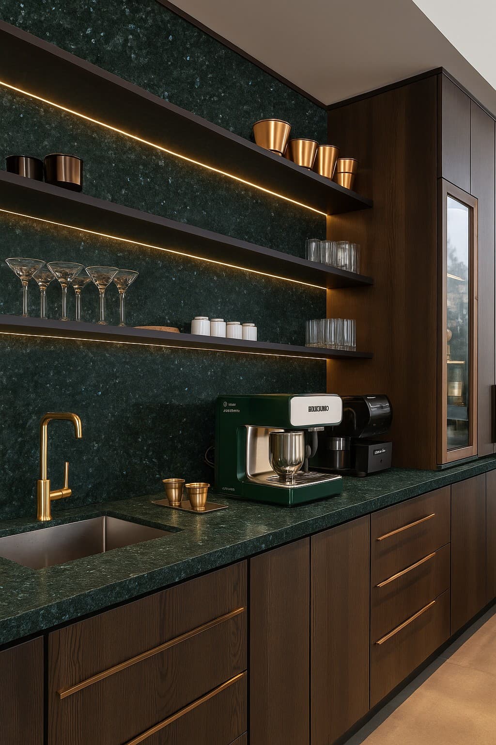 Plans de travail Vert Labrador plans de travail 1 - easy plan