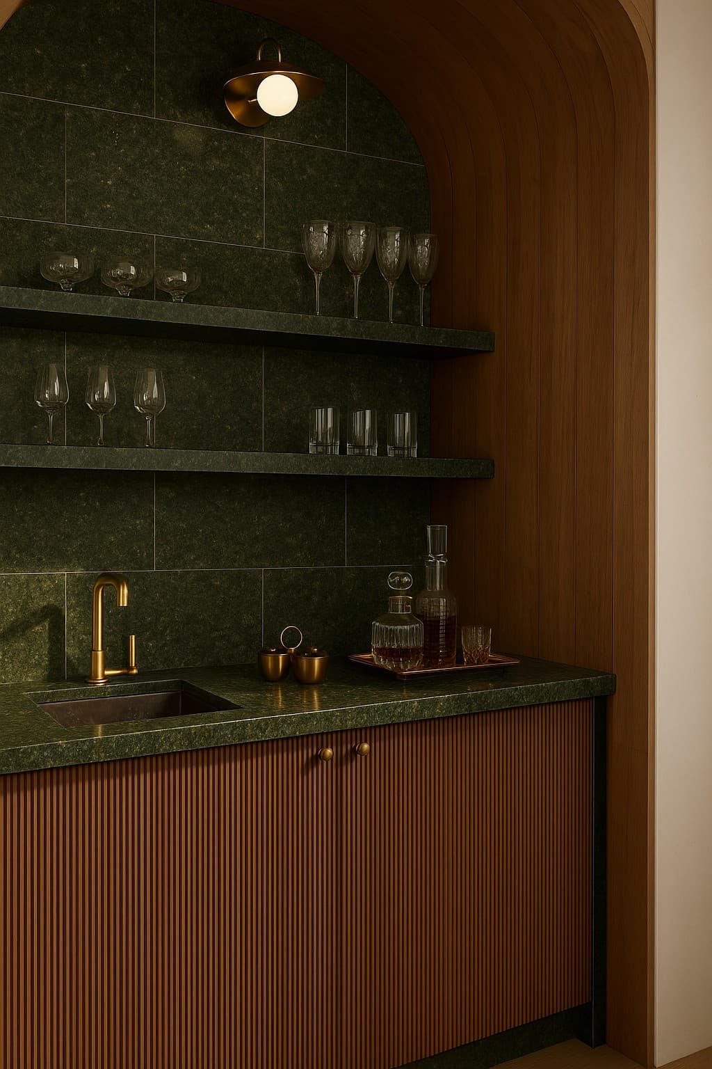 Plans de travail Vert Ubatuba plans de travail 1 - easy plan