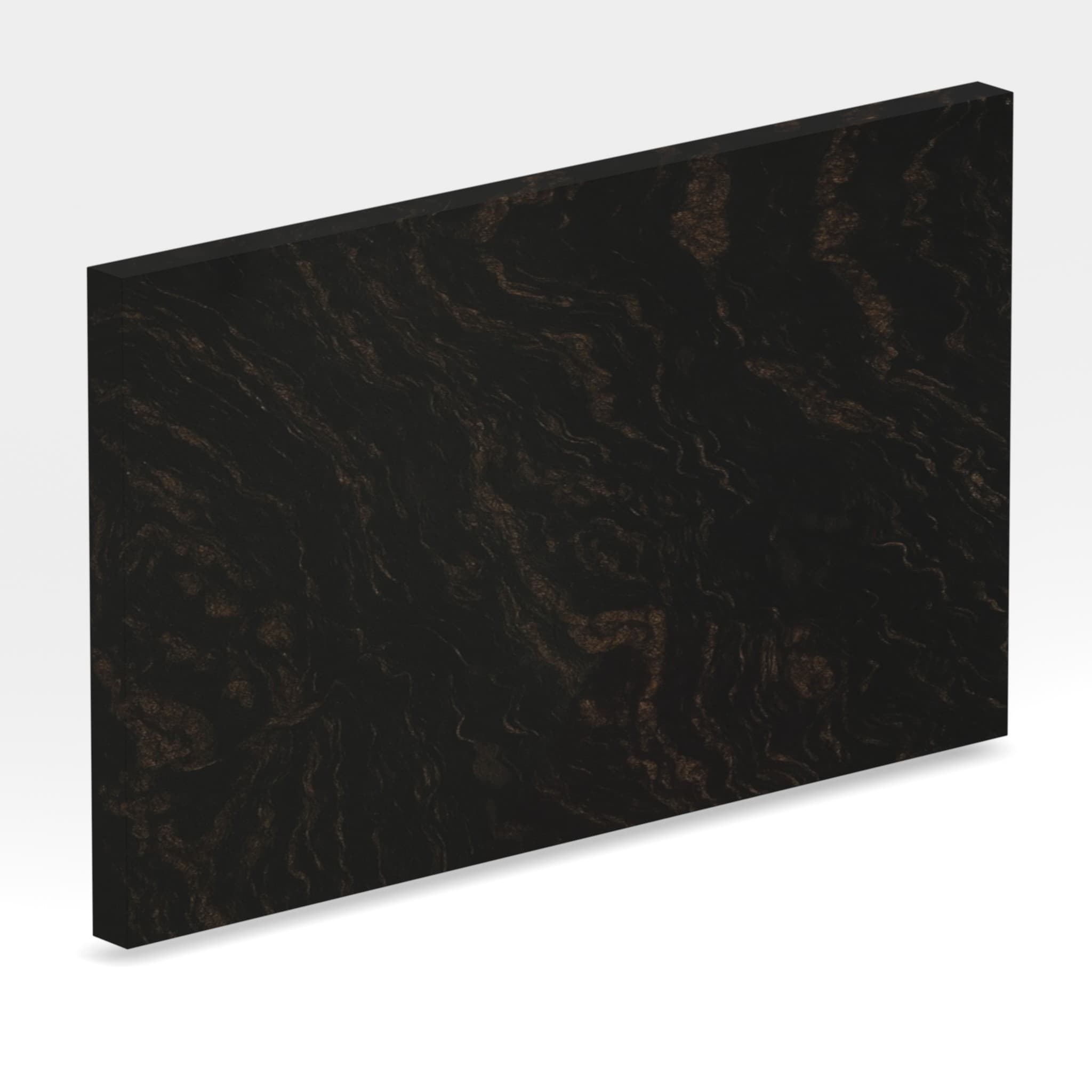 Plans de travail Titanium Cheyenne Barroco tranche 3d - easy plan