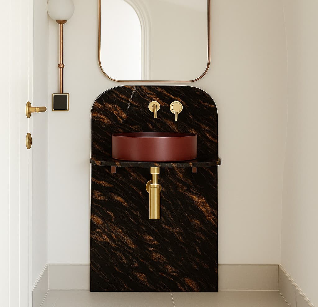 Plans de travail Titanium Cheyenne Barroco plans de travail 2 - easy plan