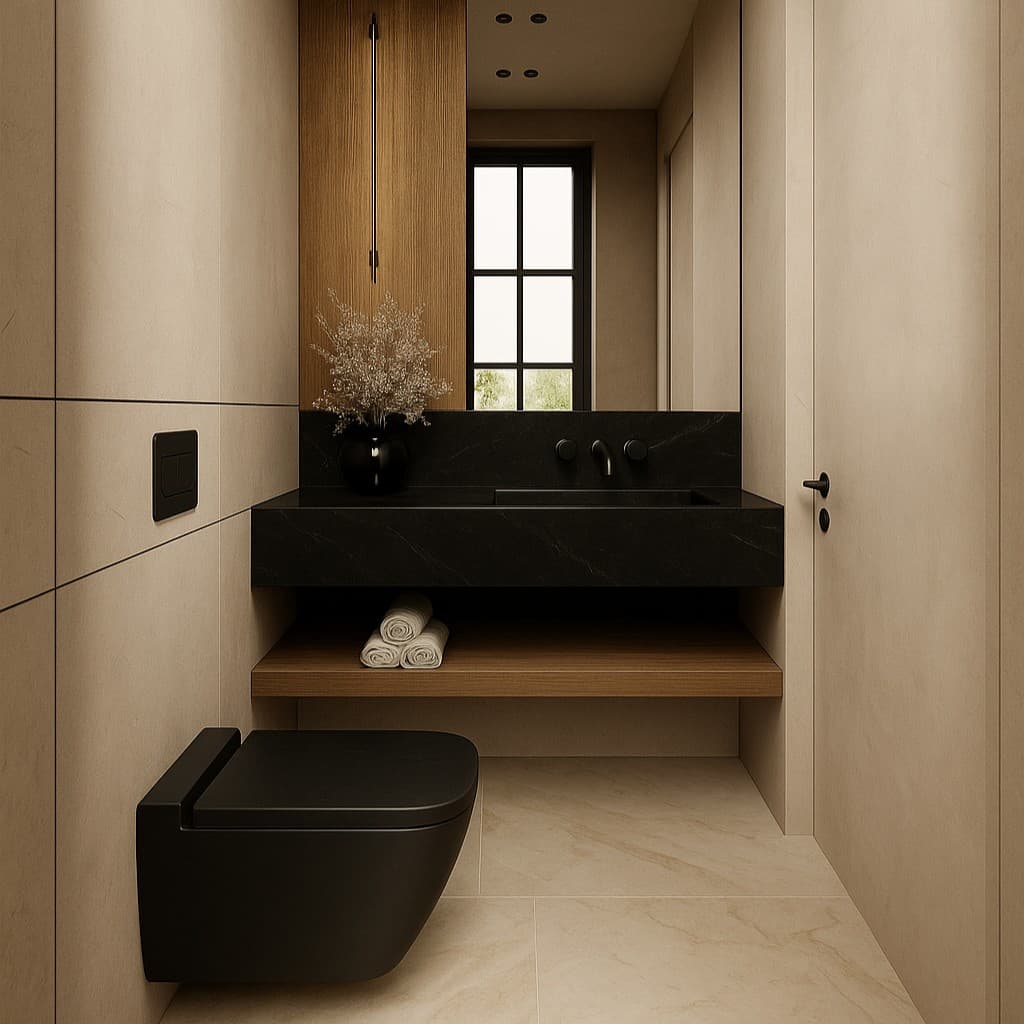 Plans de travail Black Feeling plans de travail 2 - easy plan