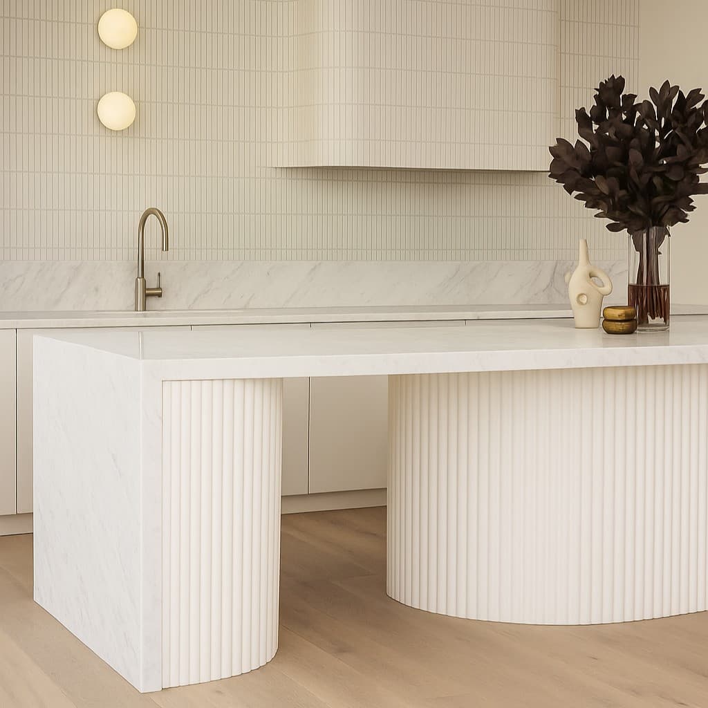 Plans de travail Blanc Carrara plans de travail 1 - easy plan