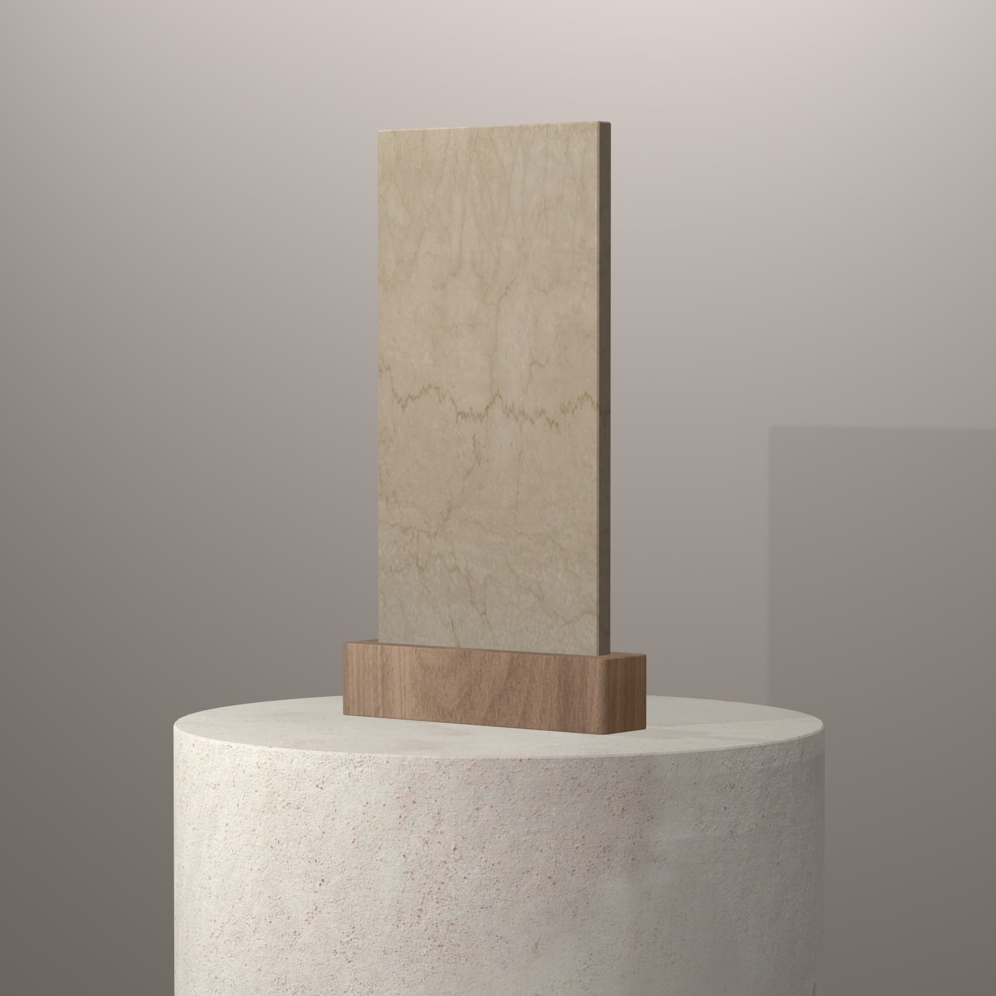 Plans de travail Botticino piedestal 3d - easy plan