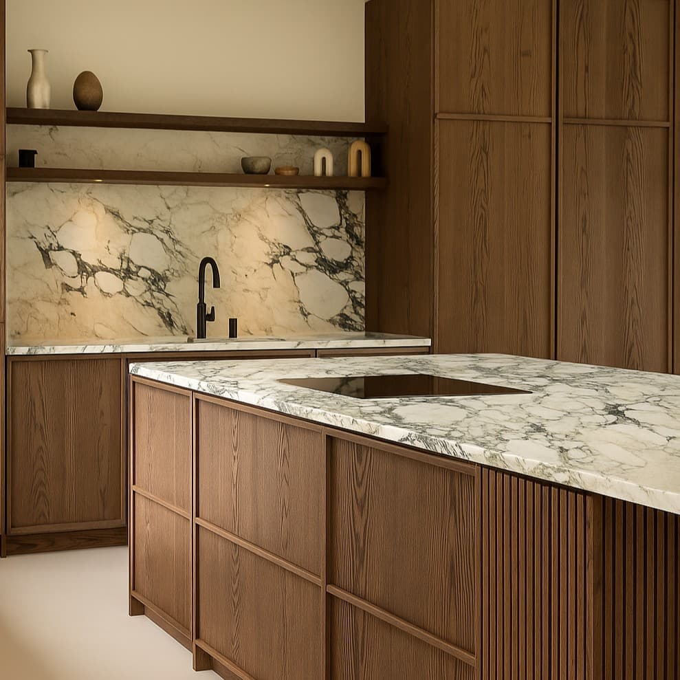 Plans de travail Calacatta Monet plans de travail 1 - easy plan