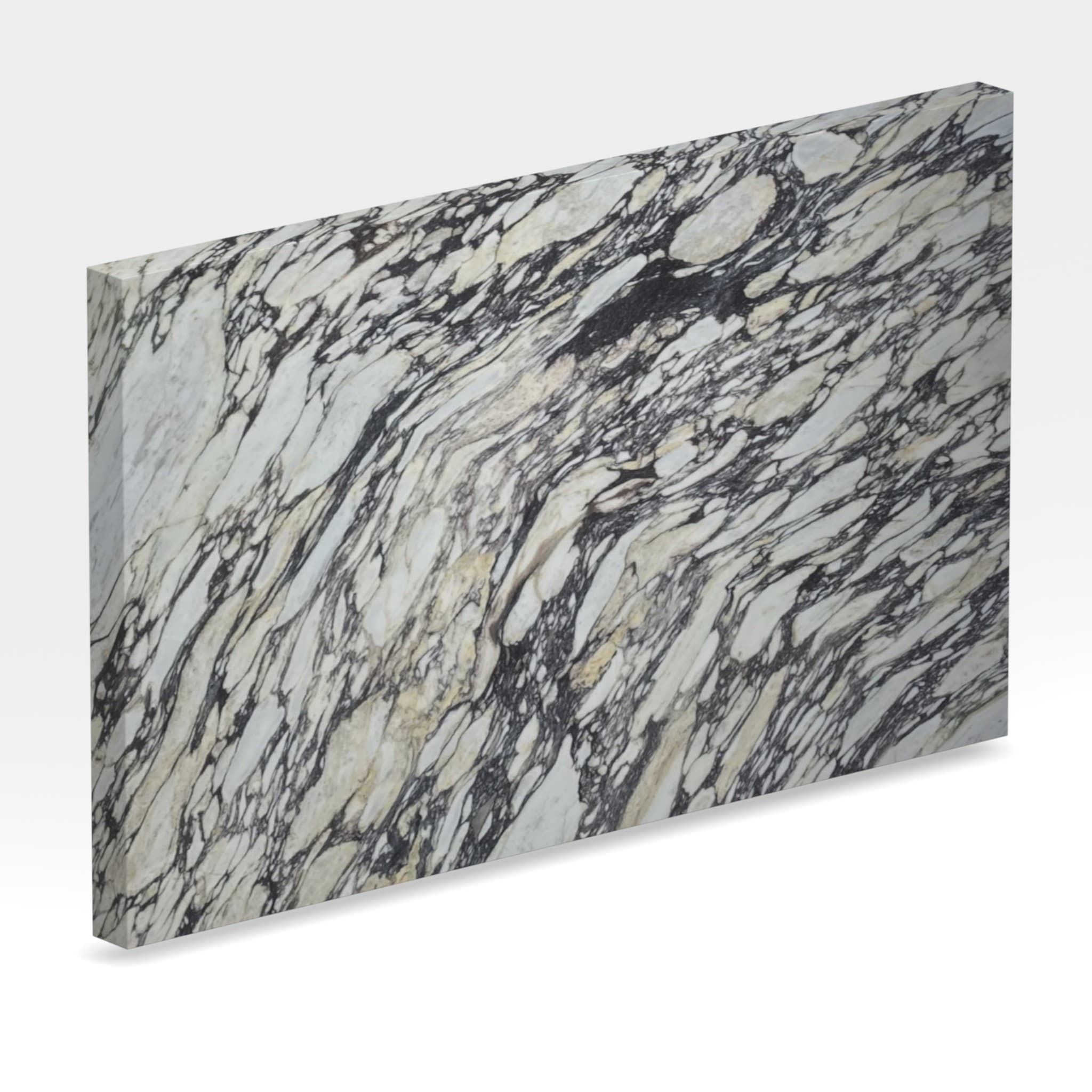 Plans de travail Calacatta Viola tranche 3d - easy plan