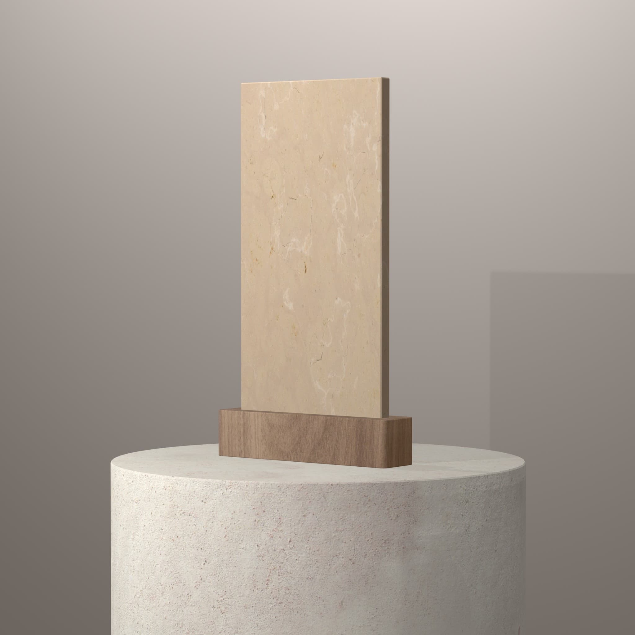 Plans de travail Crema Nuova piedestal 3d - easy plan